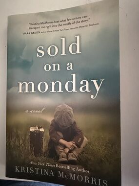 Sold on a Monday by Kristina McMorris - Teal & Brown Cover